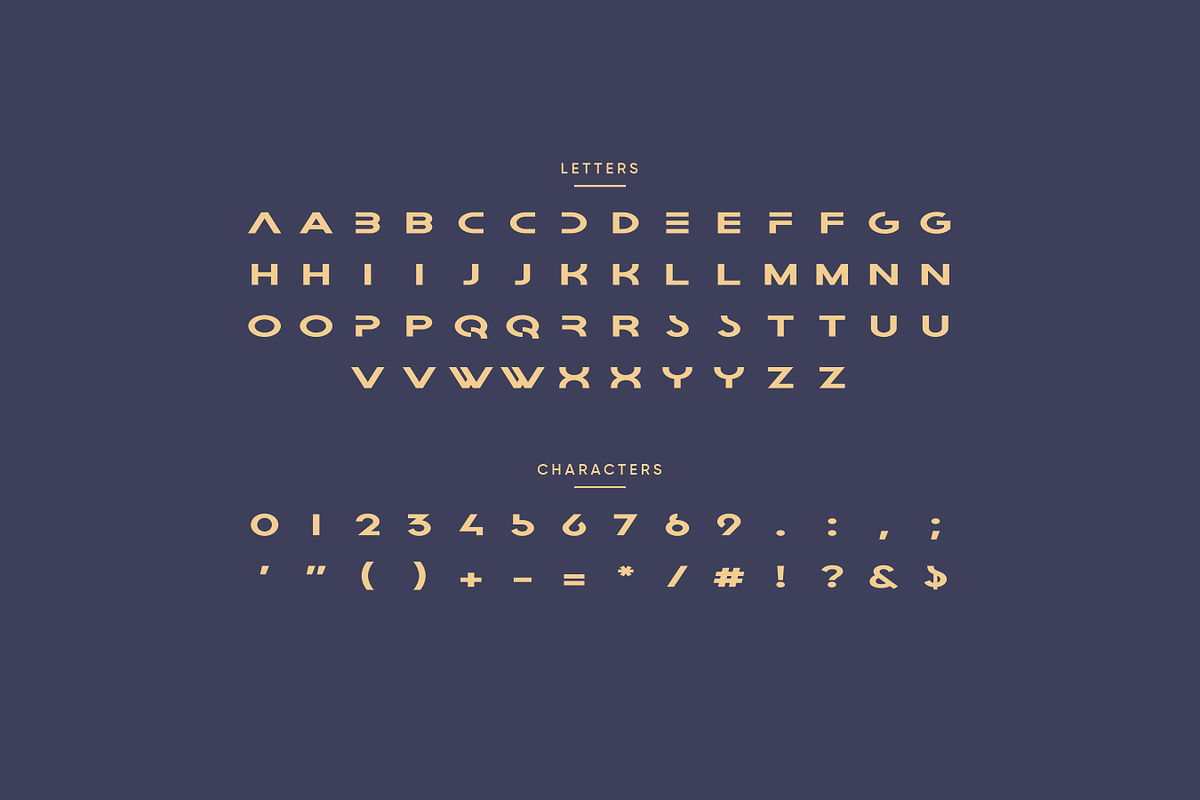 Srospo - Modern Futuristic Typeface, a Sans Serif Font by Letterna (Photo 3 of 4)
