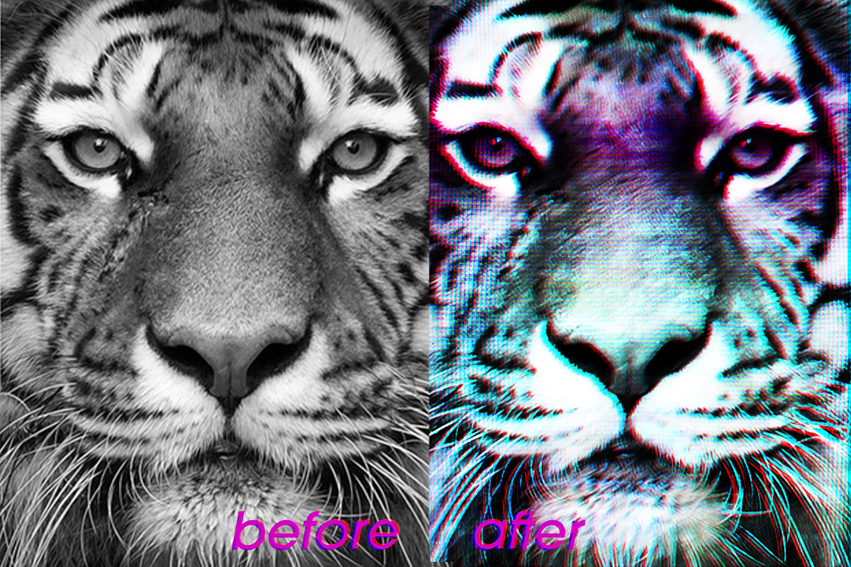 TV Glitch Textures, a Texture Graphic by LuOtero (Photo 2 of 5)