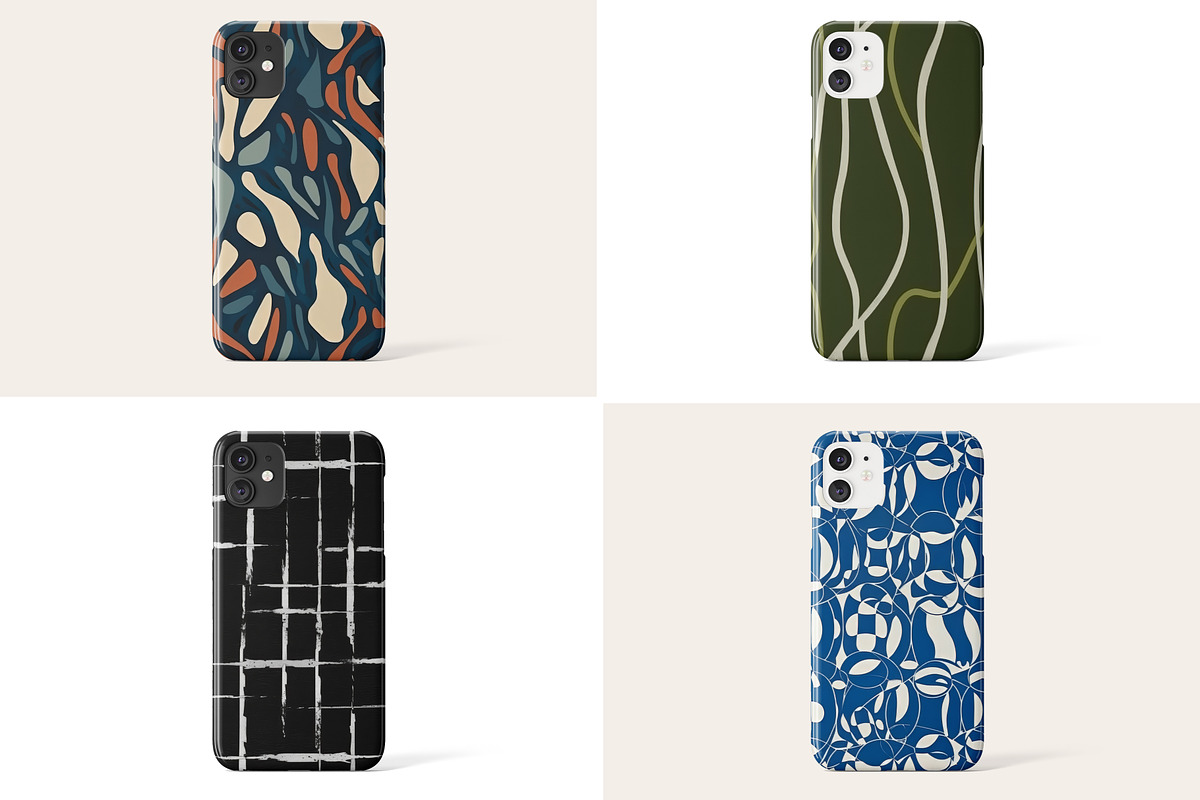Abstract Seamless Patterns, a Pattern Graphic by Ninterints (Photo 12 of 17)