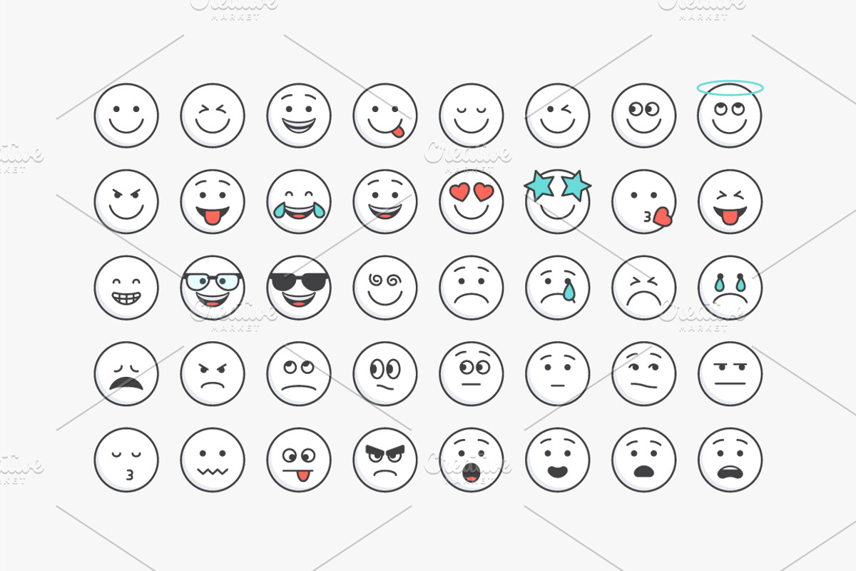 Emojis - Version 2, a Duotone Icon by vectorbugs (Photo 1 of 2)