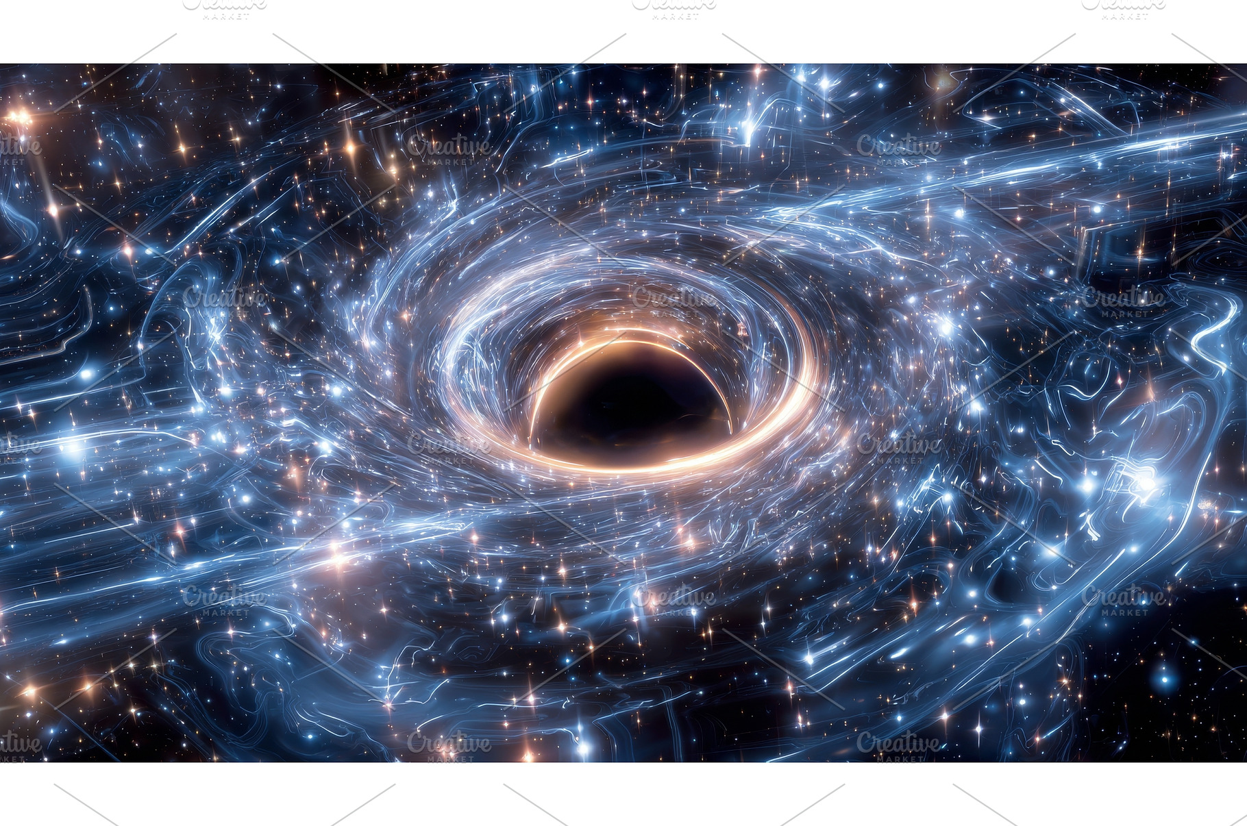 A supernova in proximity to a black, a Background Photo by ZinetroN