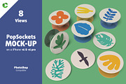 PopSockets Mock-up, an iPhone Mockup by Colatudo Store (Thumbnail 1 of 8)