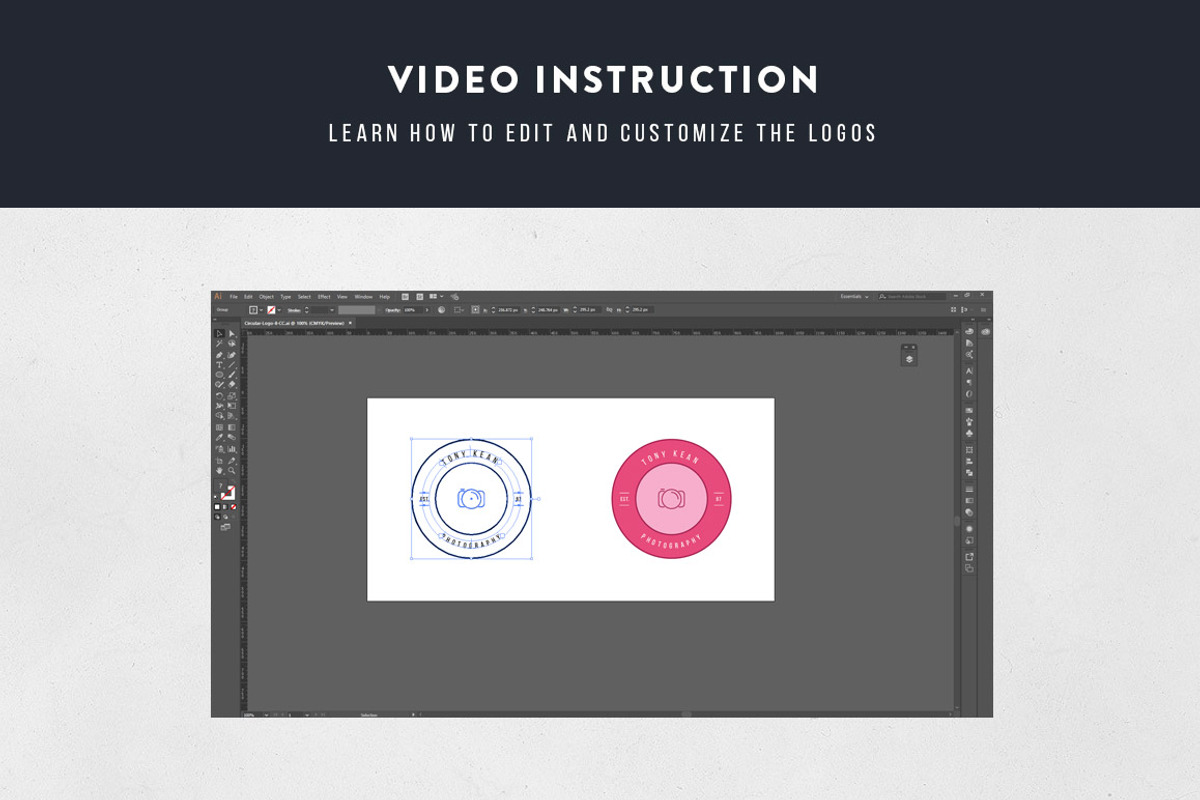 10 Circular Photography Logos/Badges, a Branding & Logo Template by WellMadePixel (Photo 5 of 5)