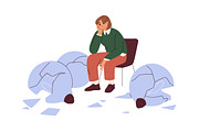 People search for ideas concept set, a Person Illustration by Good Studio (Thumbnail 14 of 14)