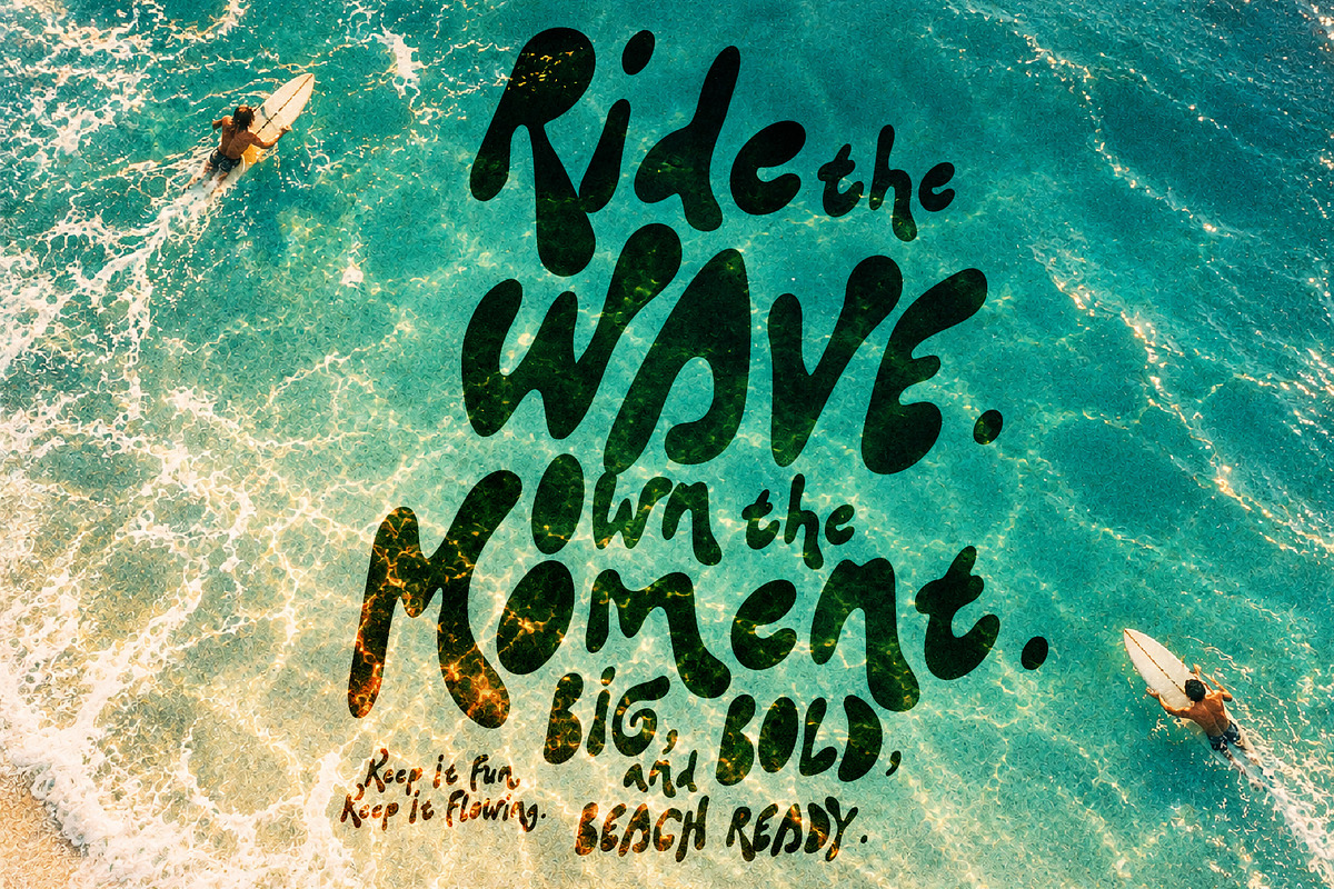 NumbStar Font Trio - Dreamy Summer, a Handwritten Font by HypeWorksCo (Photo 15 of 29)