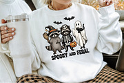 Creepy Cute Raccoon Ghost Png, an Illustration by Sublimation Artist (Thumbnail 3 of 9)