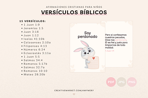 Afirmaciones Cristianas Para Nios