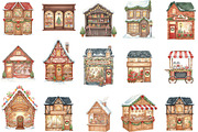 Christmas Store Sublimation Clipart, an Illustration by Designking (Thumbnail 3 of 5)