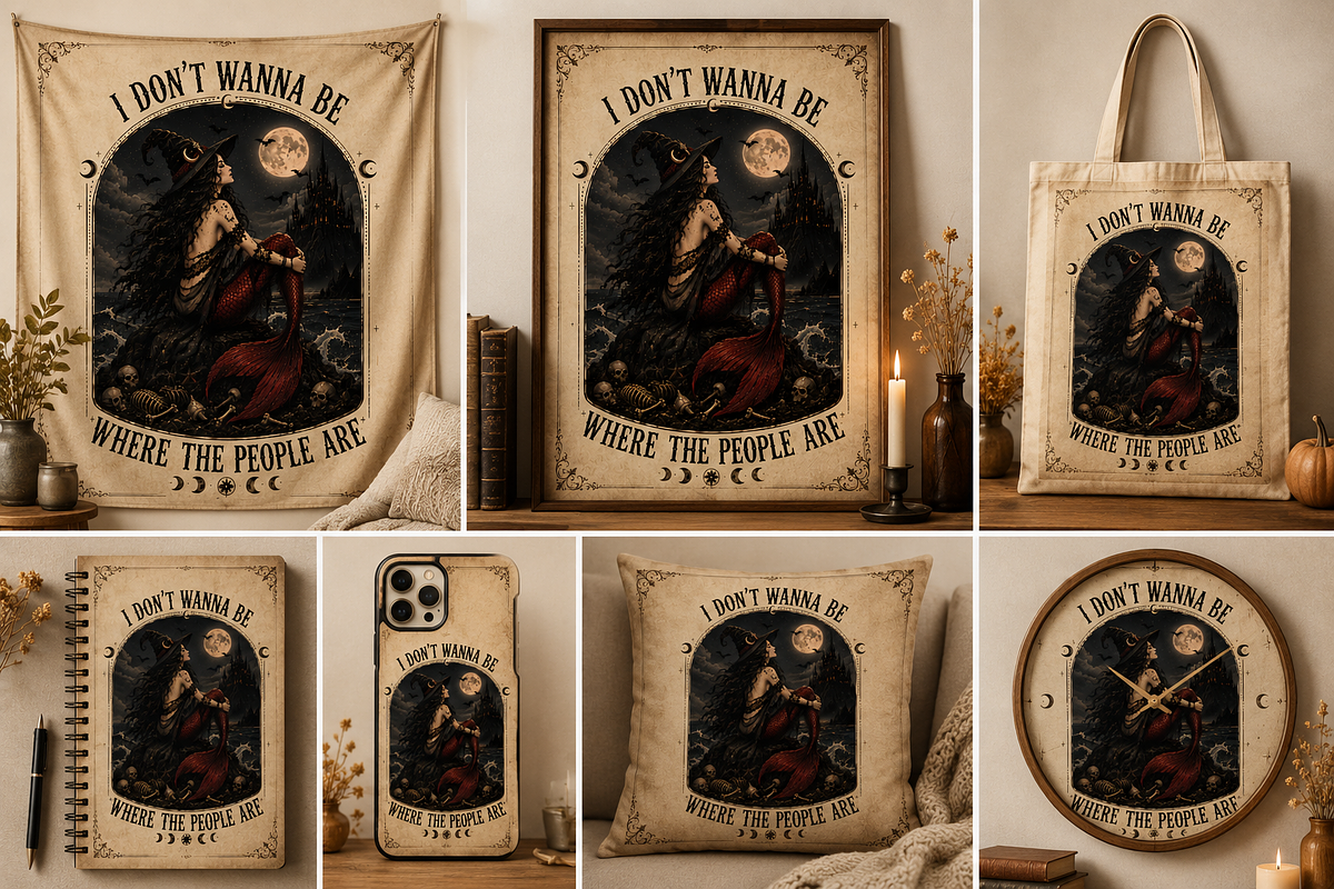 Dark Academia Halloween Png Bundle, an Object Graphic by Daisy Design (Photo 5 of 21)