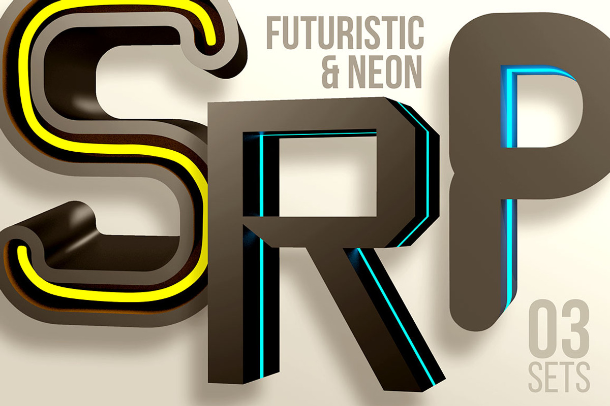 3D Lettering Mega Bundle preview 2