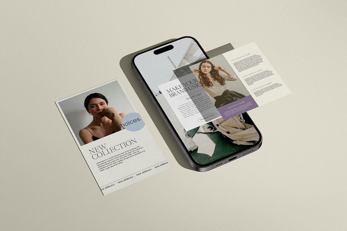 Instagram Post Mockups, an iPhone Mockup by Tahtagraphic (Photo 3 of 18)