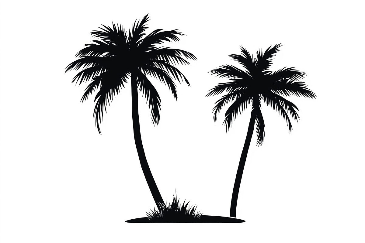Tropical Palm Tree Bundle, an Illustration by BIPLOB EXPERT (Photo 12 of 21)