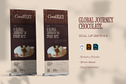 Journey Chocolate - Roll Up Banner, a Print Template by VUNIRA (Thumbnail 1 of 3)