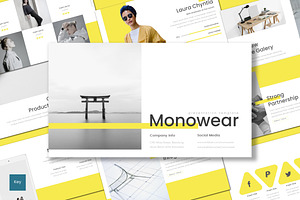 Monowear - Keynote Template