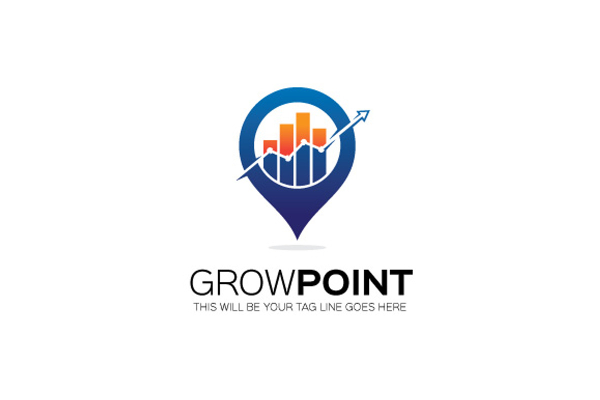 Grow point, a Branding & Logo Template by The Branding Fusion (Photo 1 of 3)