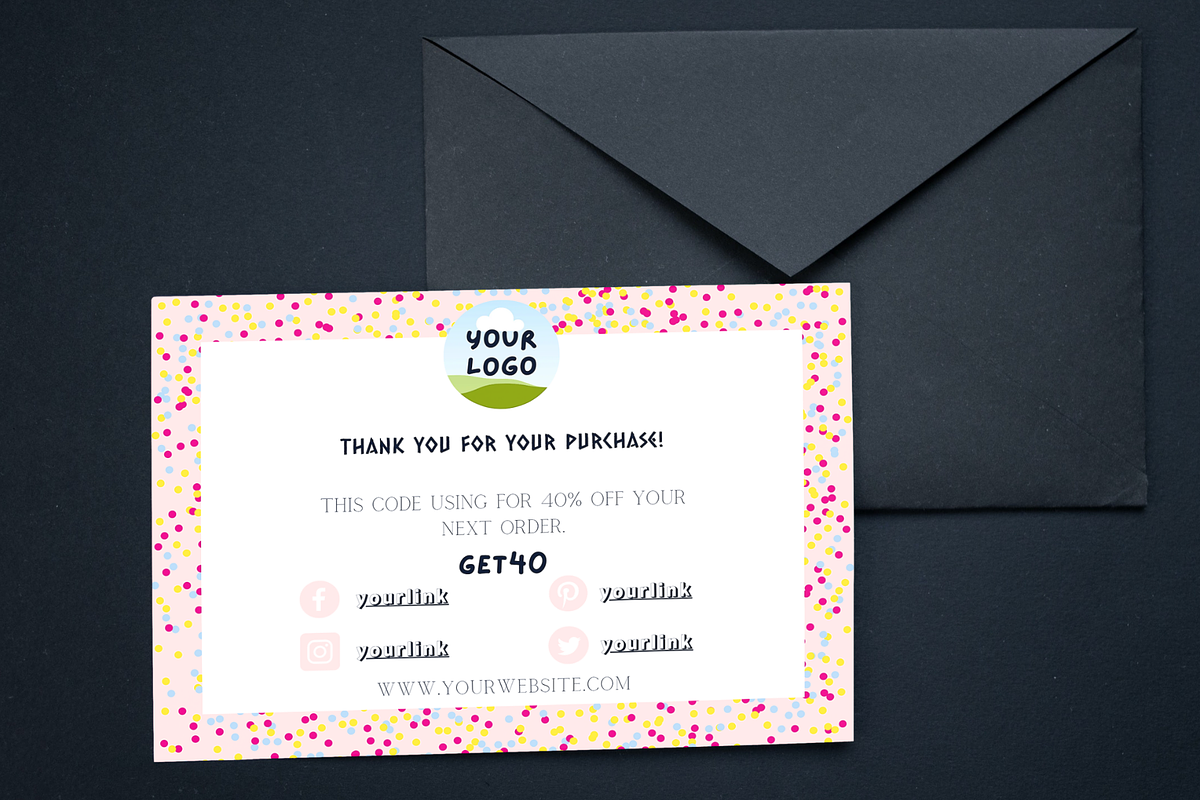 Thank You Order Card | Canva, an Invitation Template by tahananeart (Photo 5 of 7)