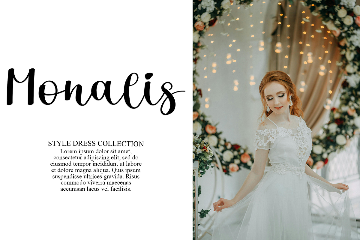 Floral Wedding, a Handwritten Font by FreshTypeINK (Photo 6 of 7)