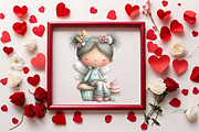 Birthday Fairy Clipart, an Illustration by RobertsArt (Thumbnail 4 of 7)
