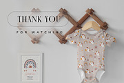 Baby Bodysuit Scandinavian Mockups, a Shirt Mockup by Neutral Mockups (Thumbnail 4 of 4)