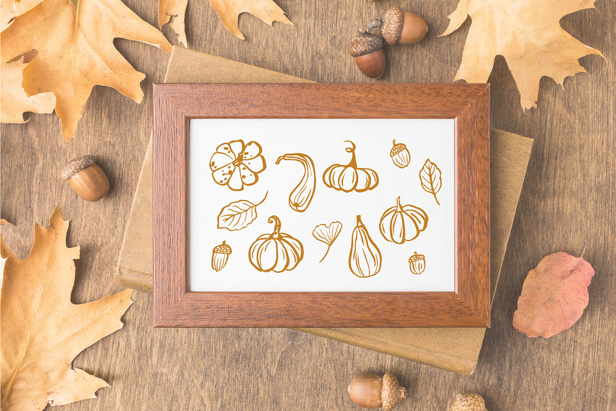 Whimsical Autumn Mood collection, an Object Illustration by RaDavCrafts (Photo 10 of 10)