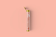 Weed Joint Pre Roll Cannabis Tube, a Cups & Container Mockup by easymock (Thumbnail 7 of 9)