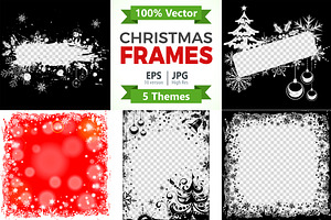 Christmas and New Year Frames, a Decorative Illustration by TAlex