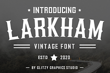Larkham Vintage Font