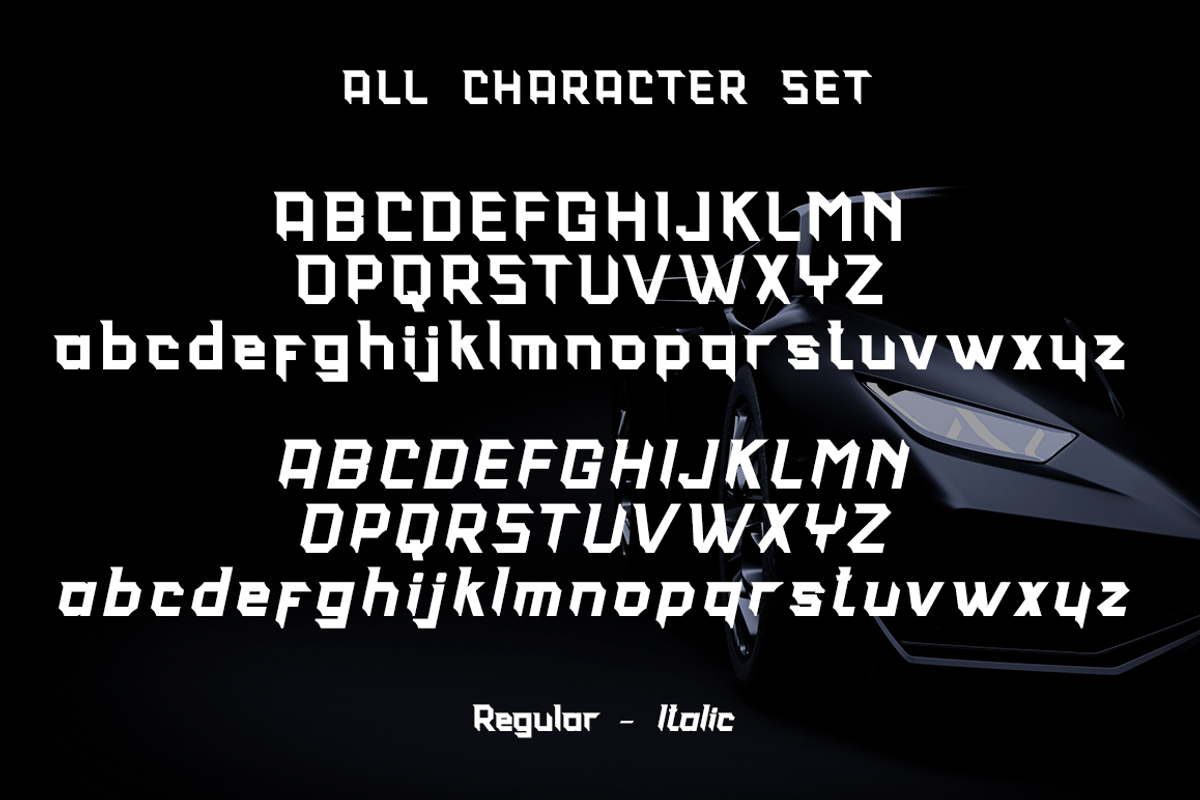 Thunderboss Modern Strong Sans, a Sans Serif Font by Haksen (Photo 5 of 10)