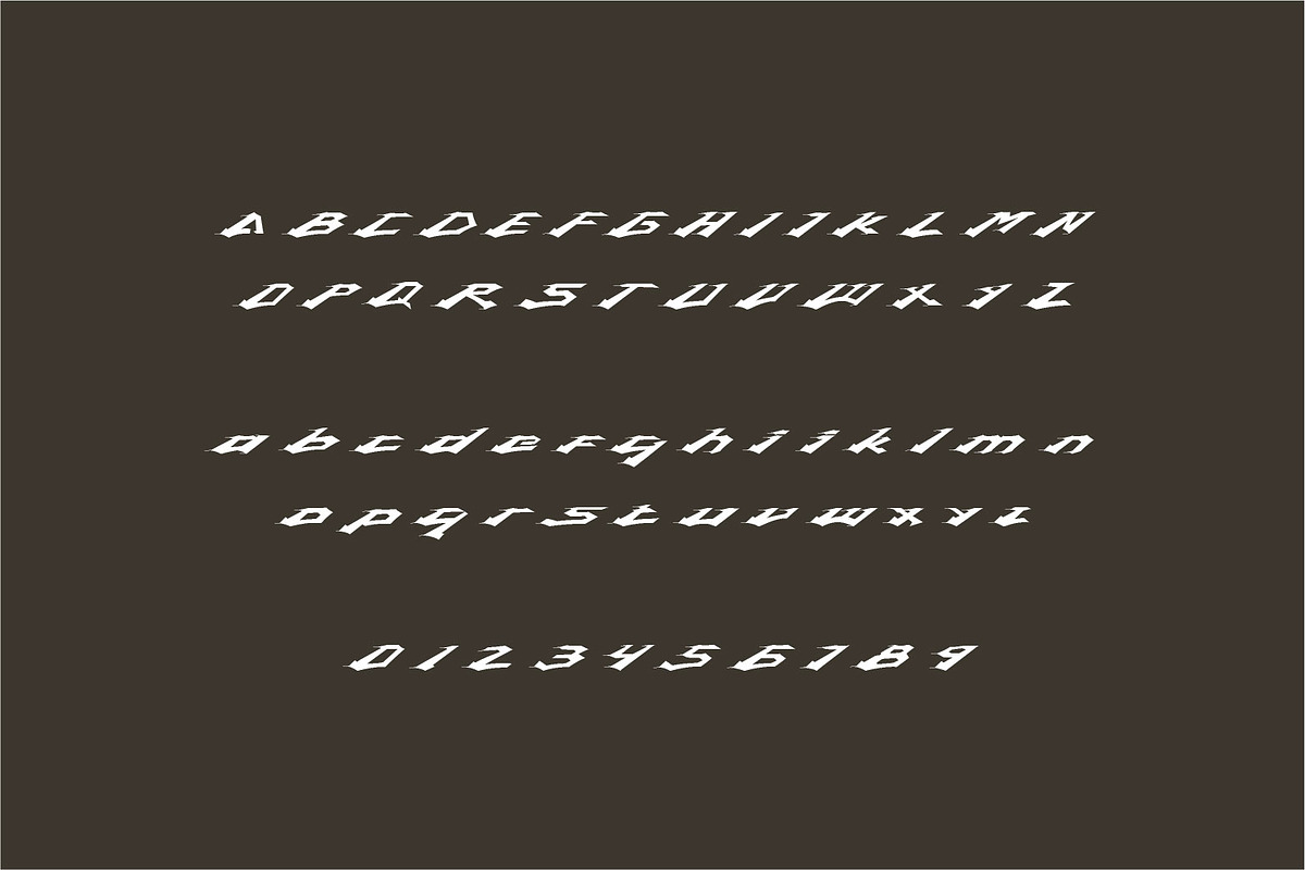 BRACING Headline Racing font, a Script Font by WAP (Photo 3 of 5)