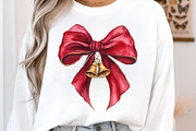 Christmas Coquette Bows Holiday PNG, an Illustration by SinaCreation (Thumbnail 2 of 7)