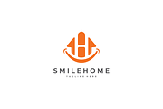 Smile Home Logo Template, a Branding & Logo Template by yopie (Thumbnail 1 of 3)