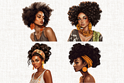 African American Chic Girl, a Person Illustration by Mash Mash Stickers (Thumbnail 7 of 9)