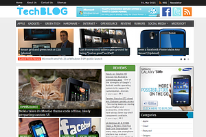 TechBlog Technology Blogging Theme