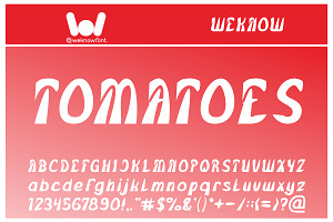 frozen ice font, a Font by weknow
