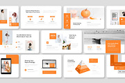 Orange Multipurpose Google Slides, a Presentation Template by Premast (Thumbnail 3 of 4)