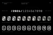GC Robuto Mono-Futuristic Monospace, a Sans Serif Font by Glyphonic (Thumbnail 4 of 16)
