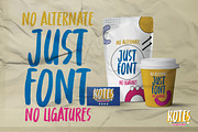 Kotes - Natural Handwritten Allcaps, a Script Font by Gassstype (Thumbnail 6 of 8)