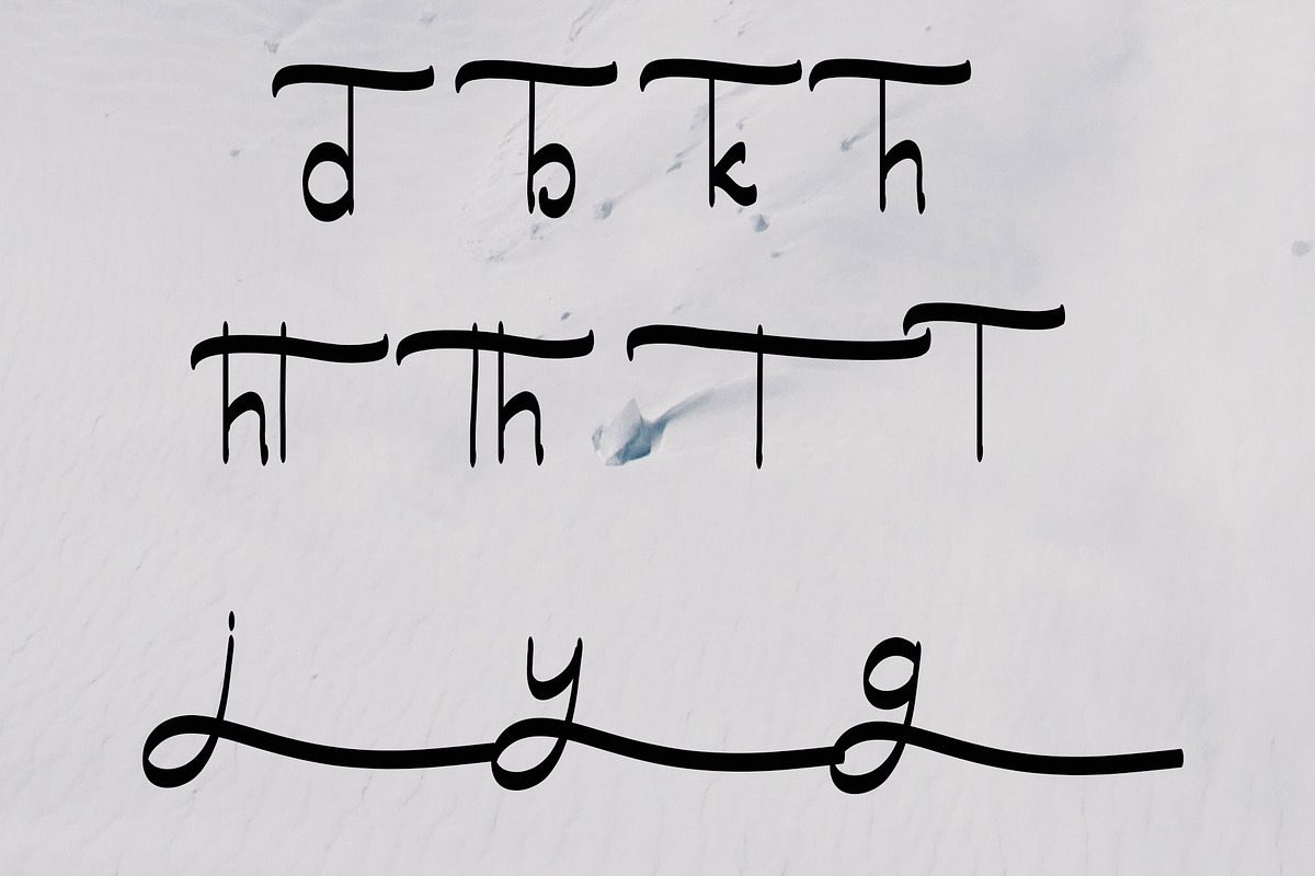 Digimon, a Script Font by Canden Meutuah (Photo 6 of 7)