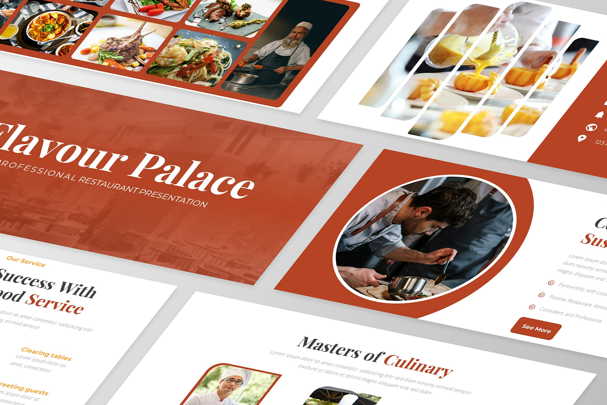 Flavour Palace - Restaurant, a Presentation Template by GraphauseProject (Photo 6 of 6)
