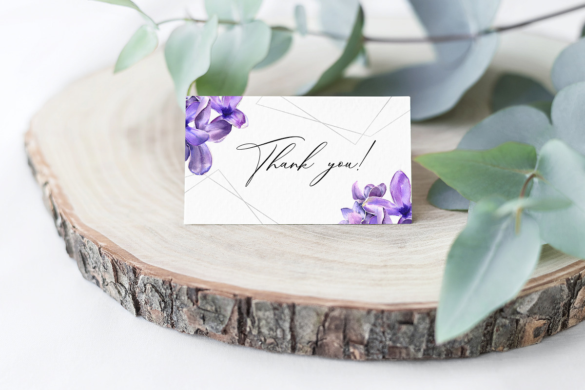 Sale 50% Lilac Blooming Spring, an Illustration by Olga Koelsch (Photo 9 of 9)