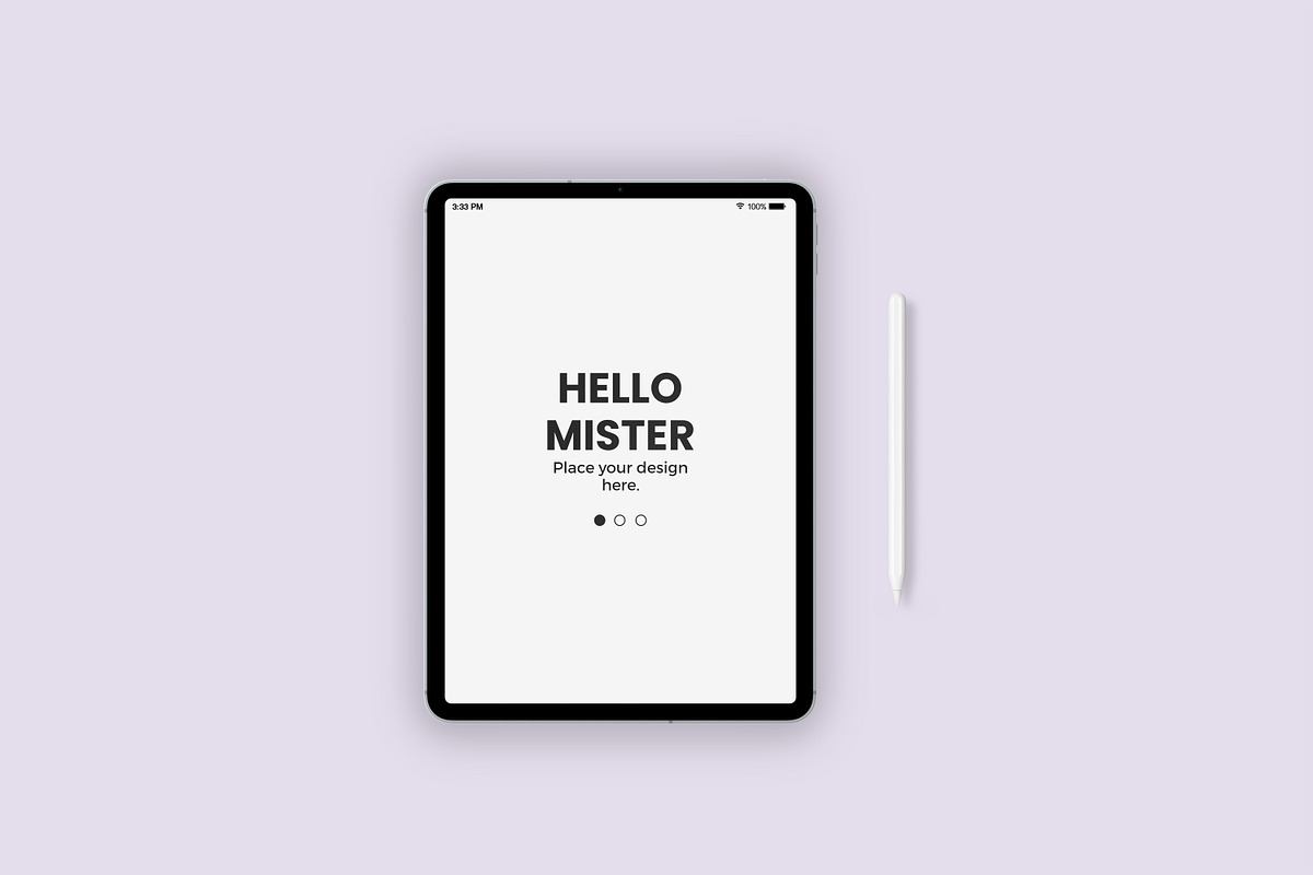 iPad Pro 11-inch Mock-Ups, an iPad Mockup by Modern Studio (Photo 3 of 5)