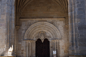 The historic Romanesque North Portal of Lugo Cathedral in Galicia Spain, an Architecture Photo by Bepslabor