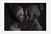 Cohu Collection · The Cosmic Human, a Decorative Illustration by milatovar (Thumbnail 13 of 13)