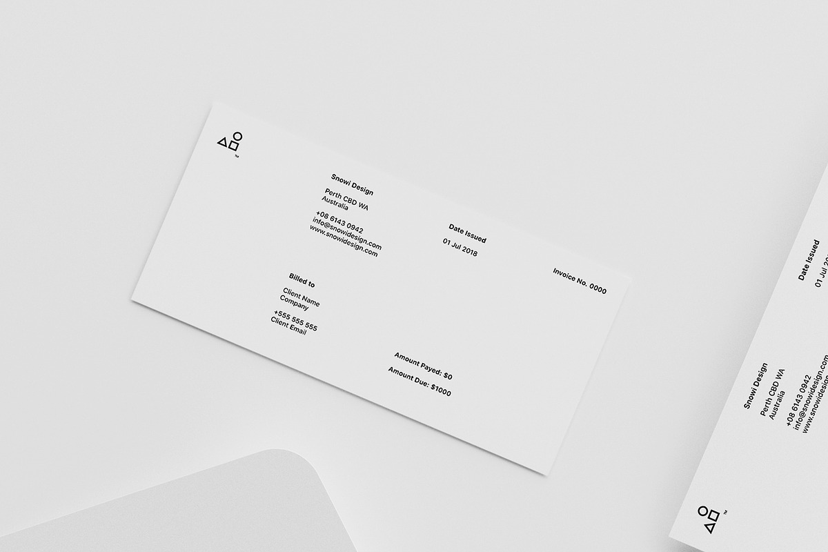 Minimal White Brand Mockup Pack, a Product Mockup by S48 Mockups (Photo 5 of 9)