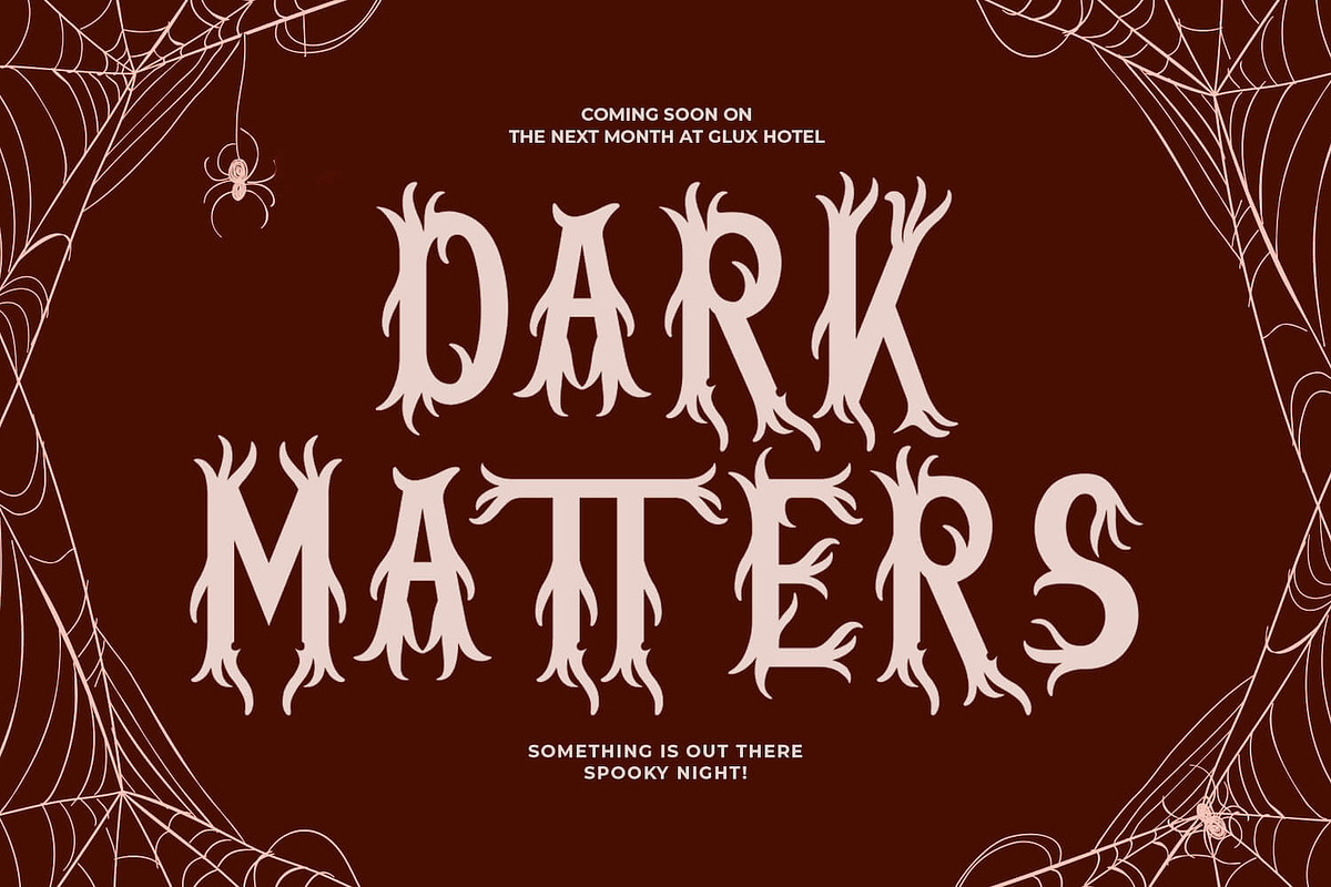 Nightmare - Horror Font, a Handwritten Font by StringLabs (Photo 2 of 9)