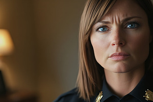 Police chief in deep talk, a Photo by Beautiful things