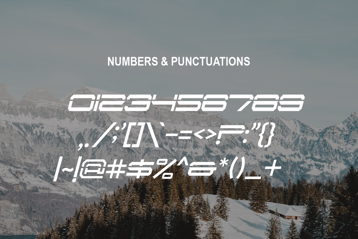 AstroflyItalic, a Font by puji_hartono (Photo 6 of 6)
