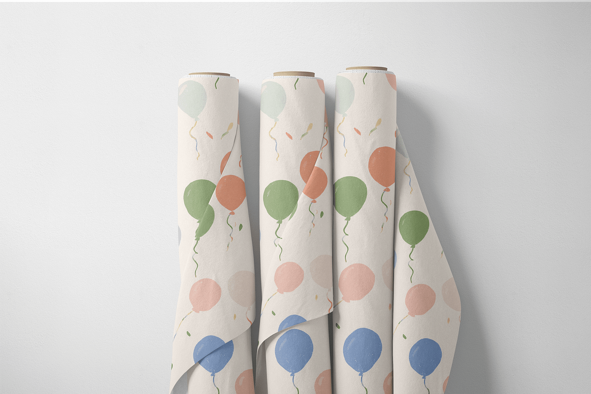 Kids Balloons Seamless Pattern PNG, a Pattern Graphic by Pati Charm Studio (Photo 7 of 7)