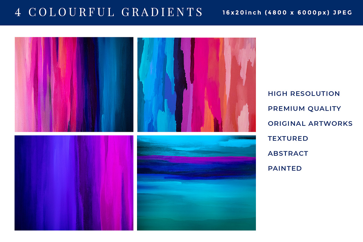 Colourful Abstracts & Gradients, a Texture Graphic by Carla Fern Designs (Photo 8 of 11)