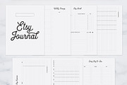 Fully Editable Etsy Journal, a Stationery Template by Cuppakeri (Thumbnail 4 of 7)